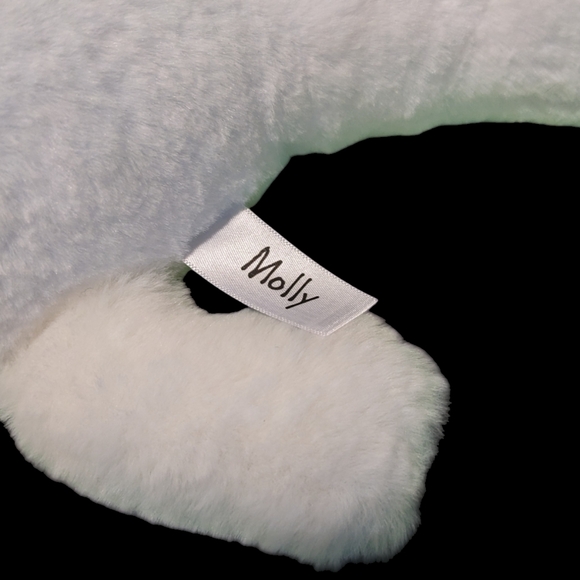 Aurora Gift Molly the Axolotl Pink White & Black Stuffed Plush Animal Toy NWT - Picture 10 of 12